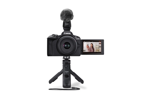 Canon EOS R50 Mirrorless Camera with RF-S 18-45mm f/4.5-6.3 IS STM