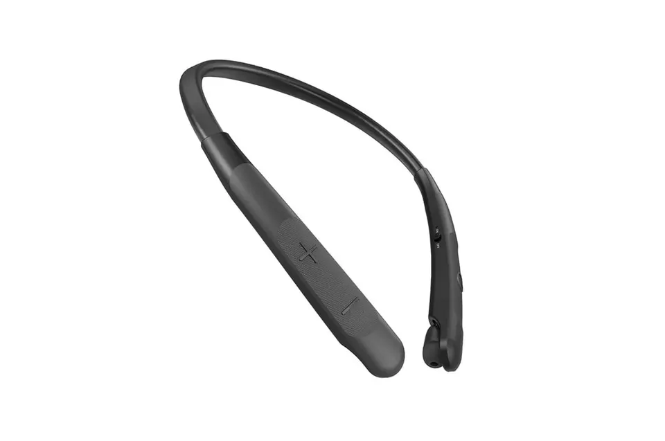 LG TONE Platinum bluetooth w/retractable shops earbuds