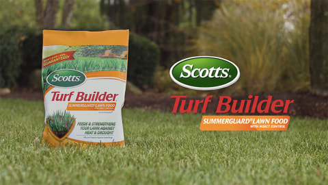 thumbnail video image 2 of Scotts Turf Builder SummerGuard Lawn Food with Insect Killer, 15,000 sq. ft., 40.05 lb, 2 of 10