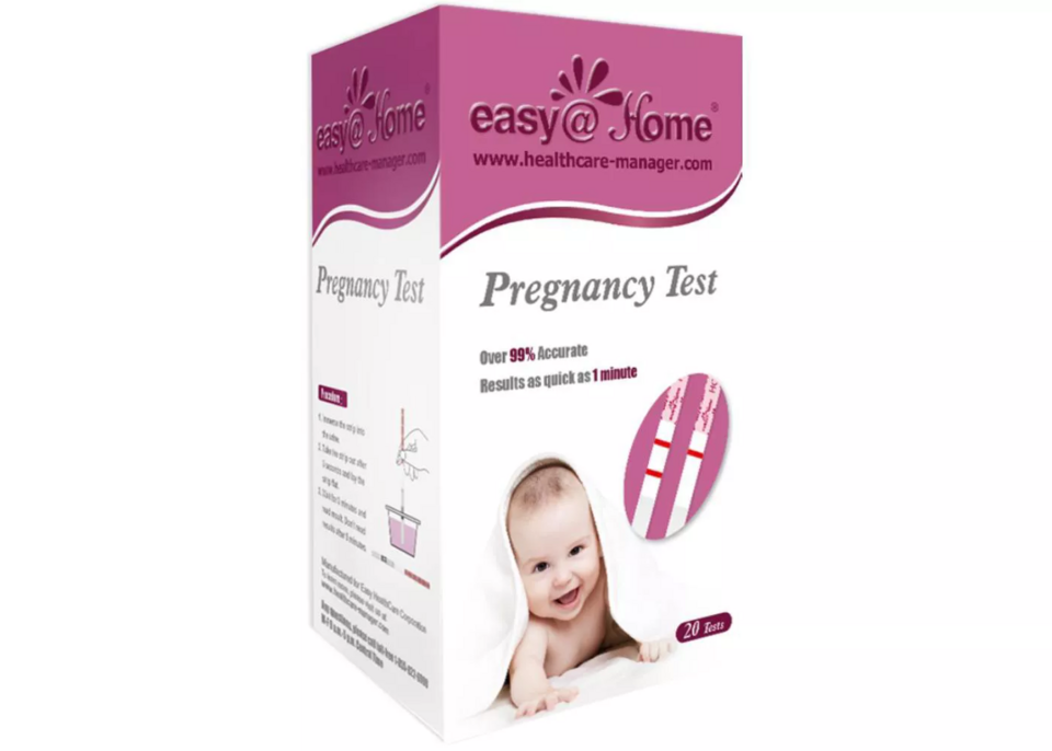 EasyHome 20 Pregnancy (HCG) Urine Test Strips Kit 20 HCG Tests