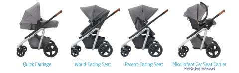 lila modular stroller system