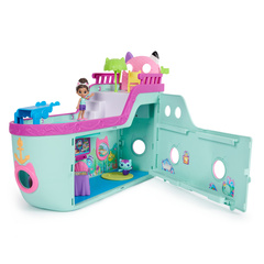  Gabby's Dollhouse Crucero (Friend Ship) de juguete Gabby Cat  con 2 figuras de juguete, juguetes sorpresa y accesorios para casa de  muñecas, juguetes para niños para niñas y niños mayores de