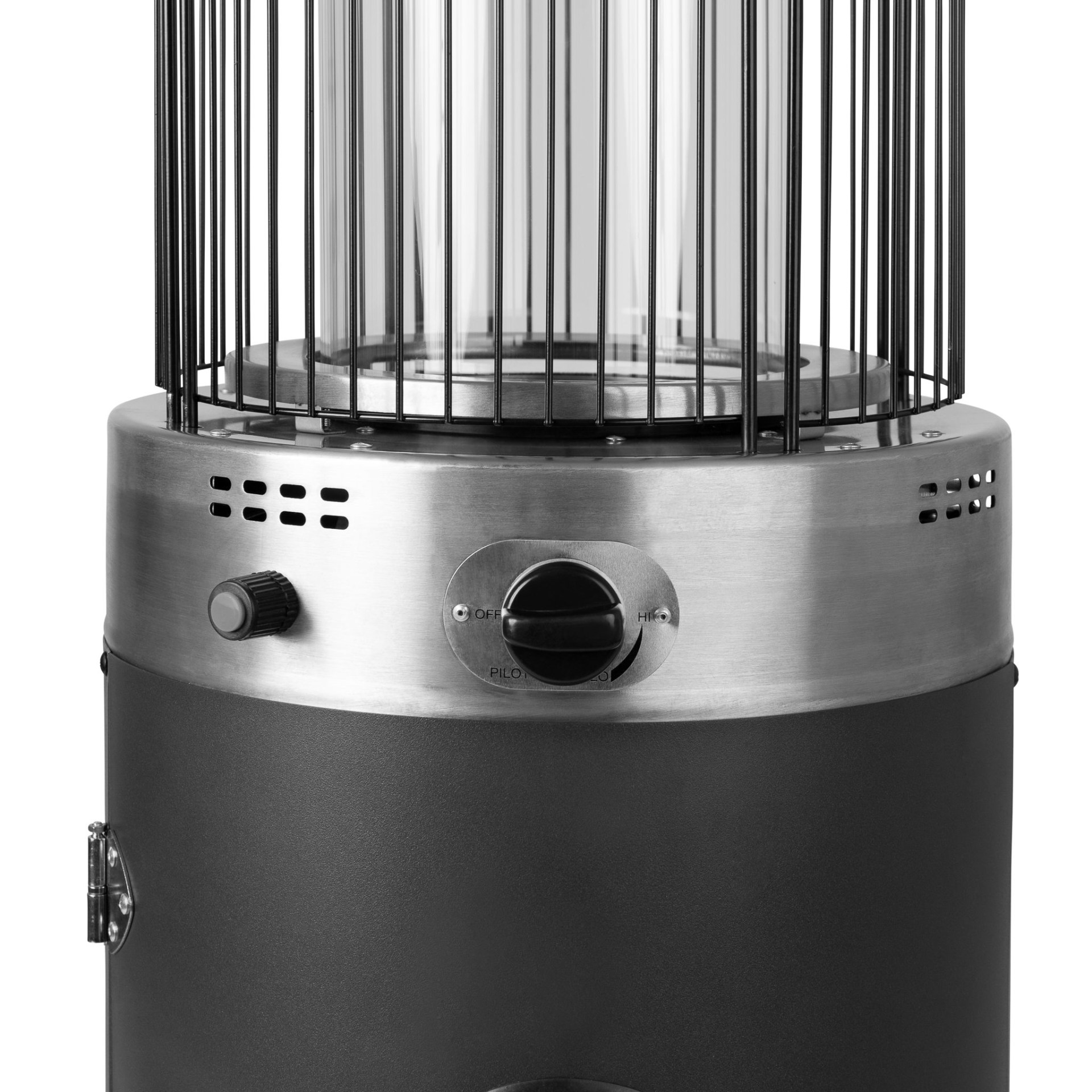 Fire Sense Spiral Flame Patio Heater, 40,000 BTU Stainless Steel Burne