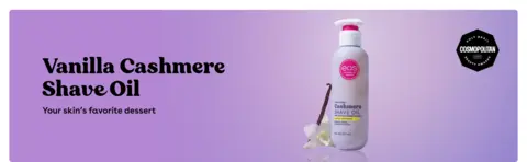 vanilla cashmere shave oil