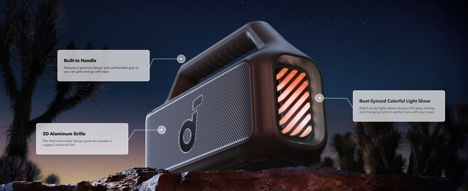 Anker Boom 2 Outdoor Portable Speaker - Micro Center