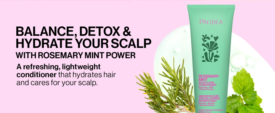 pacifica beauty rosemary love conditioner hair growth romero para la cada crecimiento oil mint champu del cabello pacifica's scalp deep cleans purifies