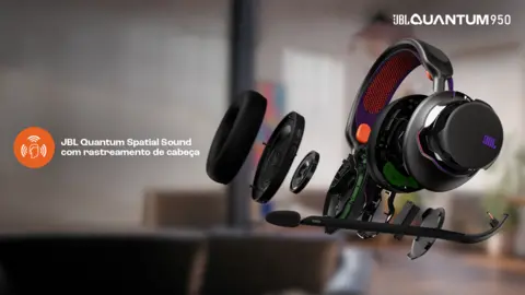 Headset Gamer JBL Quantum 950 Preto - Info Store | O melhor Mix em