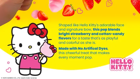 Popsicle Ic Crm Hello Kitty Facepiece 12.17 Fz - 12.17 FZ - vons