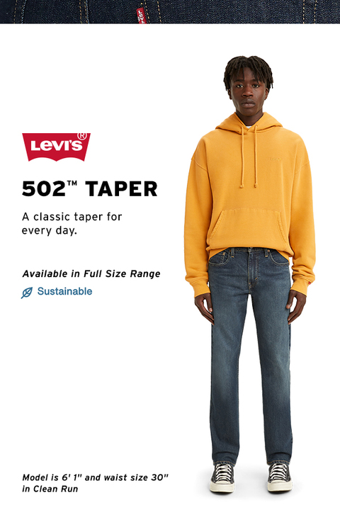 Levi's® Mens 502™ Tapered Regular Fit Jeans - Stretch - JCPenney