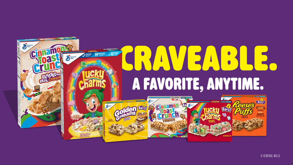 thumbnail video image 2 of Cinnamon Toast Crunch Cereal Treat Bars, Snack Bars, Value Pack, 16 Ct, 13.6 oz, 2 of 16