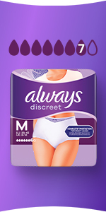 Always Discreet Underwear Incontinence Pants Normal M - ASDA Groceries
