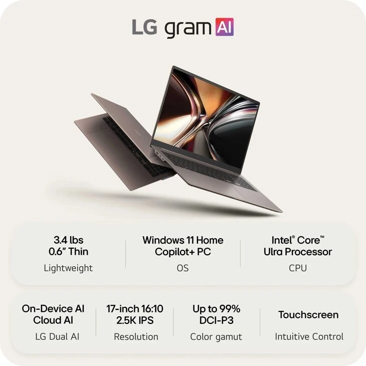LG gram Max 17