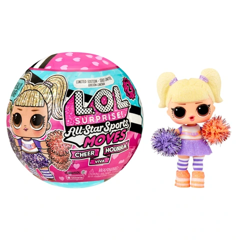 アンリ人形　ANRI ◆29/1000 ◆ 16㎝　【Winter Cheer】 LOL Surprise All Star Cheer Doll - Sports, Outfits, Shoes