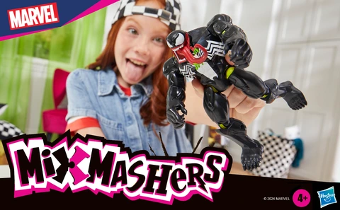 MixMashers Marvel Spider-Man Venom Toy, 5” (12 cm) Avengers