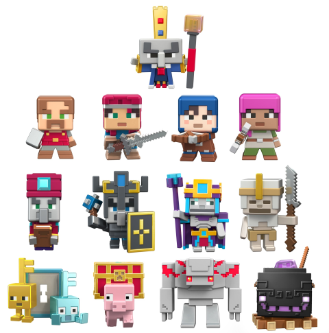 Miniature minecraft figures clearance