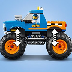 lego monster truck crusher