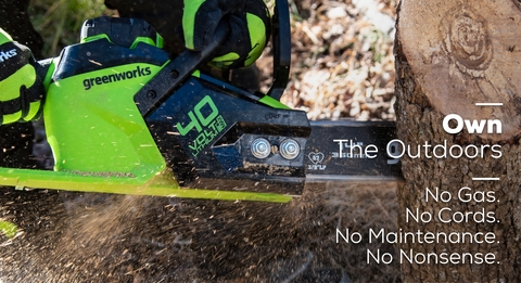 Greenworks™ 14 40-Volt Brushless Cordless Chainsaw at Menards®