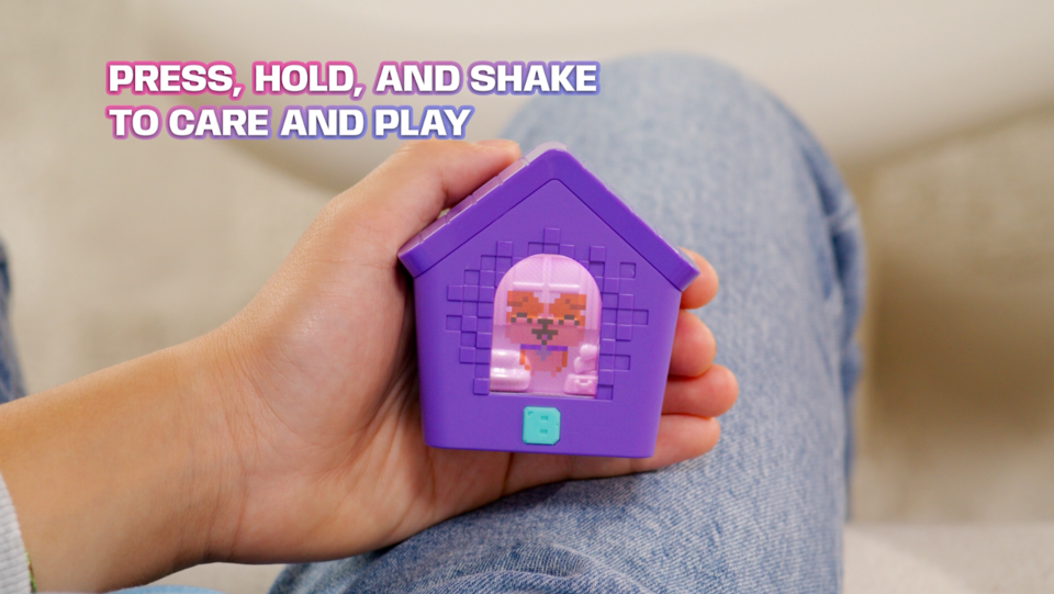 Bitzee Doghouse Interactive Digital Pet Toy with 15 Puppies Inside