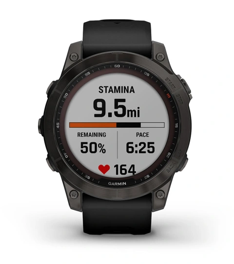 Garmin fenix 7 Sapphire Solar 47mm Rugged GPS Smartwatch with