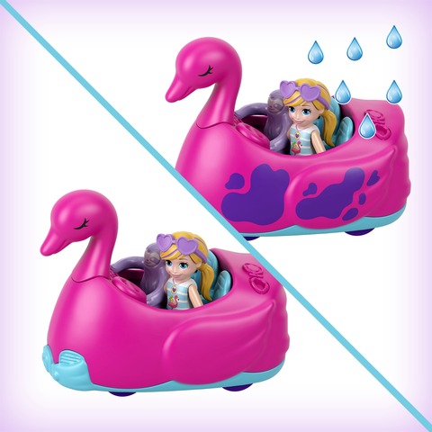 Freneszas flamingo de Polly Pocket