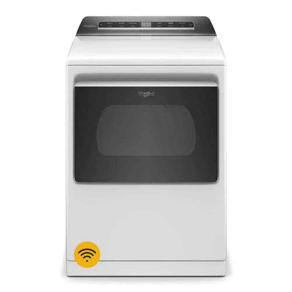 Whirlpool 7.4 Cu. Ft. Smart Electric Dryer with Steam and Advanced
