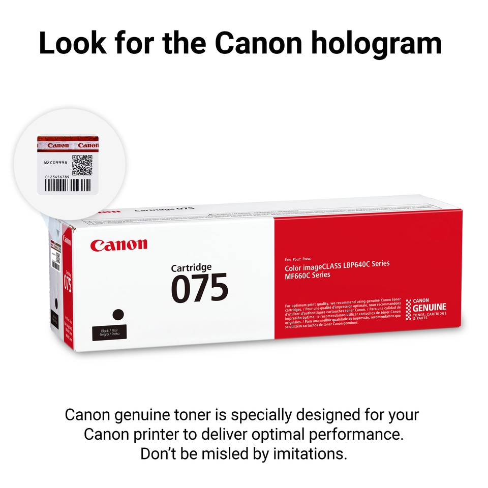 Canon 075 Toner Cartridge - Thumbnail 3