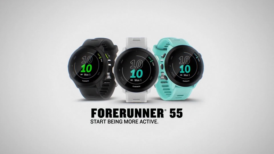 Garmin Men's / Women's Forerunner 55 Gps Running Watch 010-02562, Fitness  & Gps Watches, Electronics