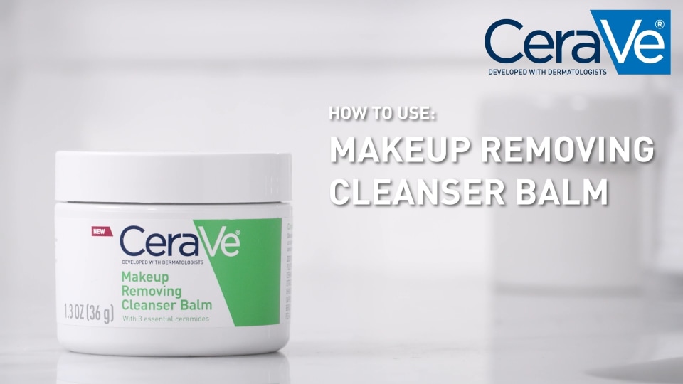 CeraVe Hydrating Face Cleansing Balm and Makeup Remover for Sensitive