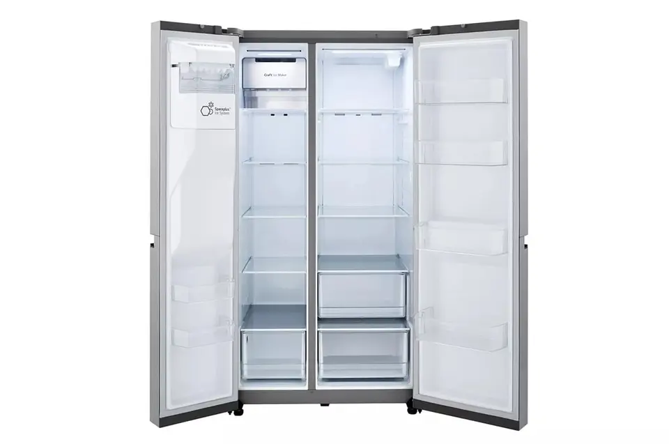 LG - LHSXS2706S - 27 cu. ft. Side-by-Side Refrigerator with Craft