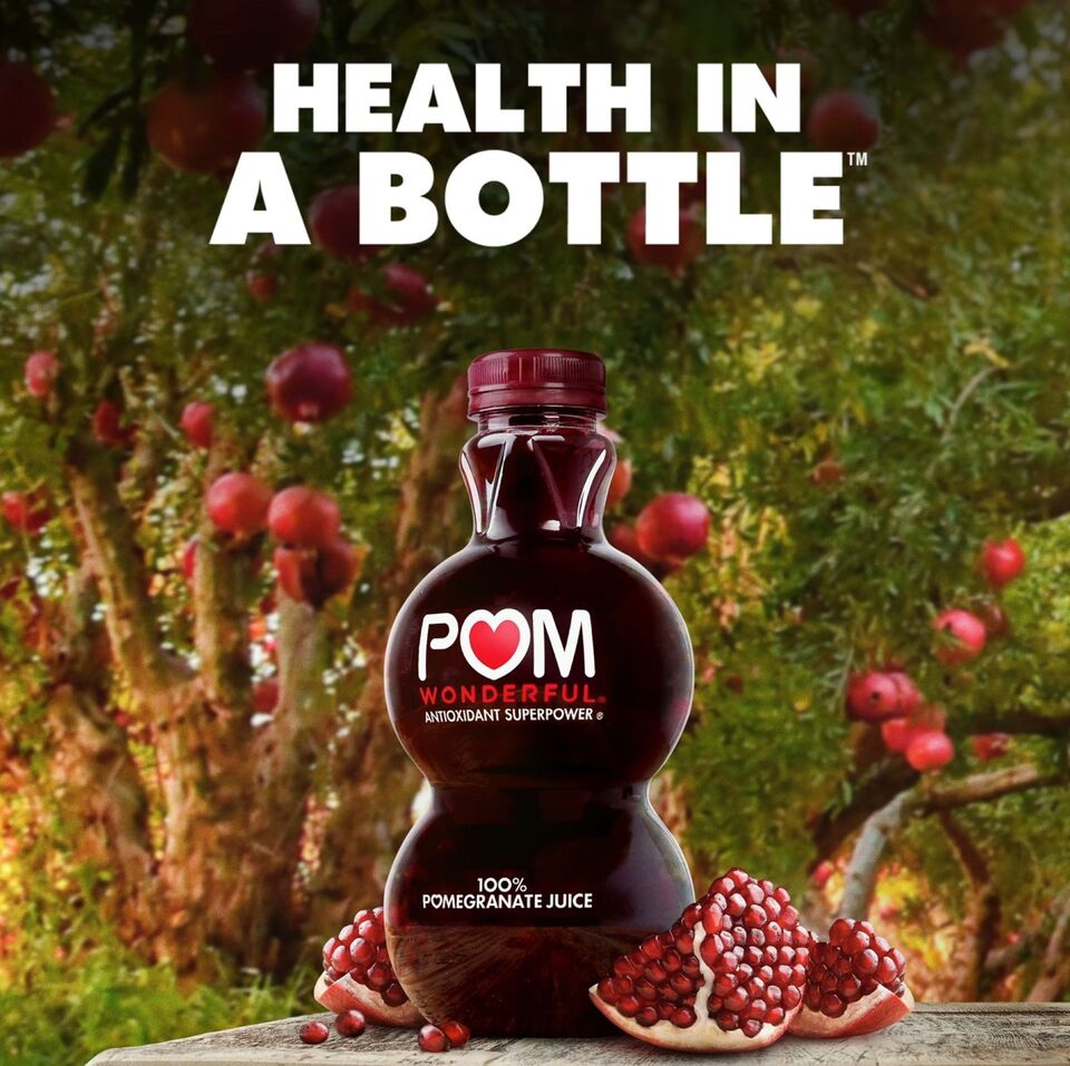 thumbnail video image 2 of POM Wonderful Antioxidant Pomegranate Blueberry 100% Juice, 16 fl oz, 2 of 9