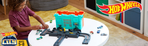 Hot Wheels City Town Center Play Set Gift Idea for Ages 4 To 8