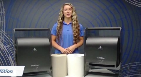 thumbnail video image 2 of enMotion Touchless Paper Towel High Capacity Roll 1 Case(s), 1 Towels/ Case, 2 of 11