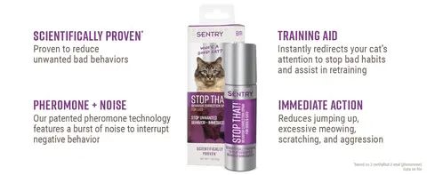 Cat spray stop sale