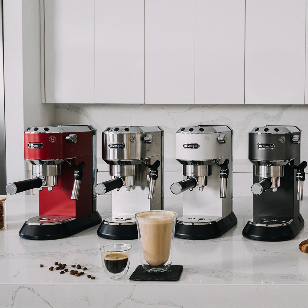 De'Longhi EC685M Dedica Deluxe Manual Pump Espresso Machine ShopEZ USA