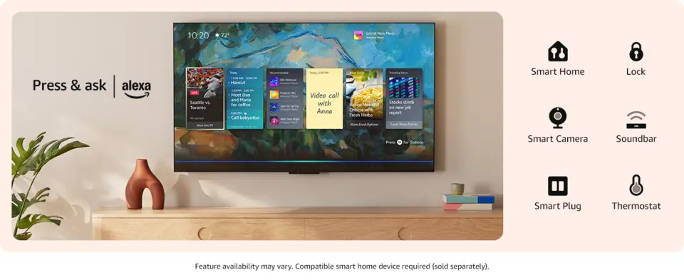 Hisense 75" Class U6 Series 4K Mini-LED Smart TV - Thumbnail 5