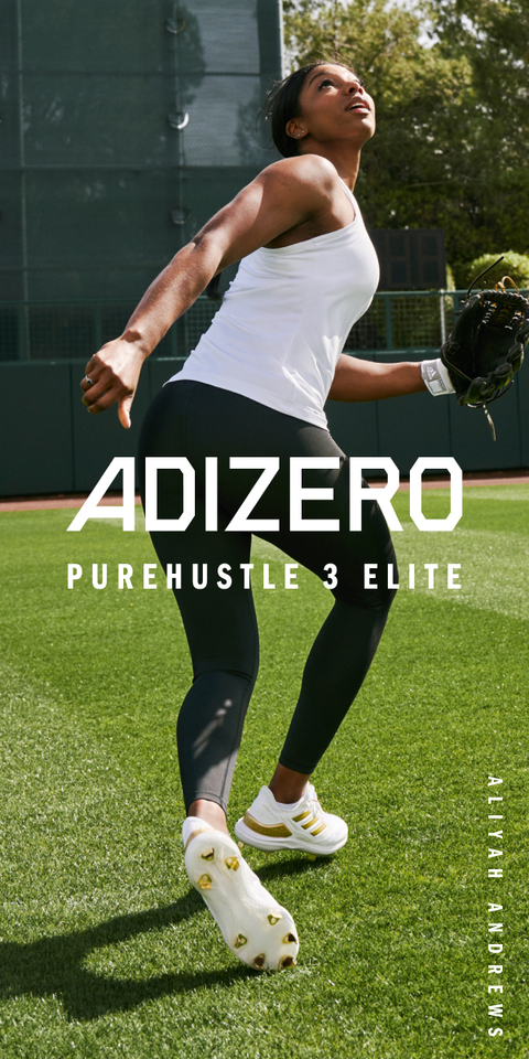 adidas Women's adizero PureHustle 3 Elite Metal Fastpitch Softball