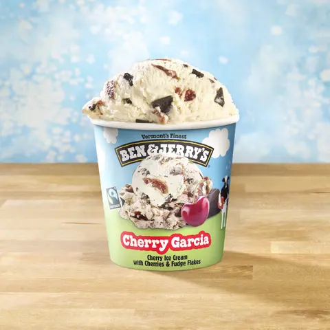 Ben & Jerry's Cherry Garcia Ice Cream - 16 Oz