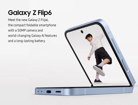 Samsung Galaxy Z Flip6 256gb Silver Shadow | NFM