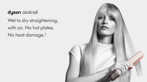 Dyson Limited Edition Airstrait Straightener in Ceramic Pink and