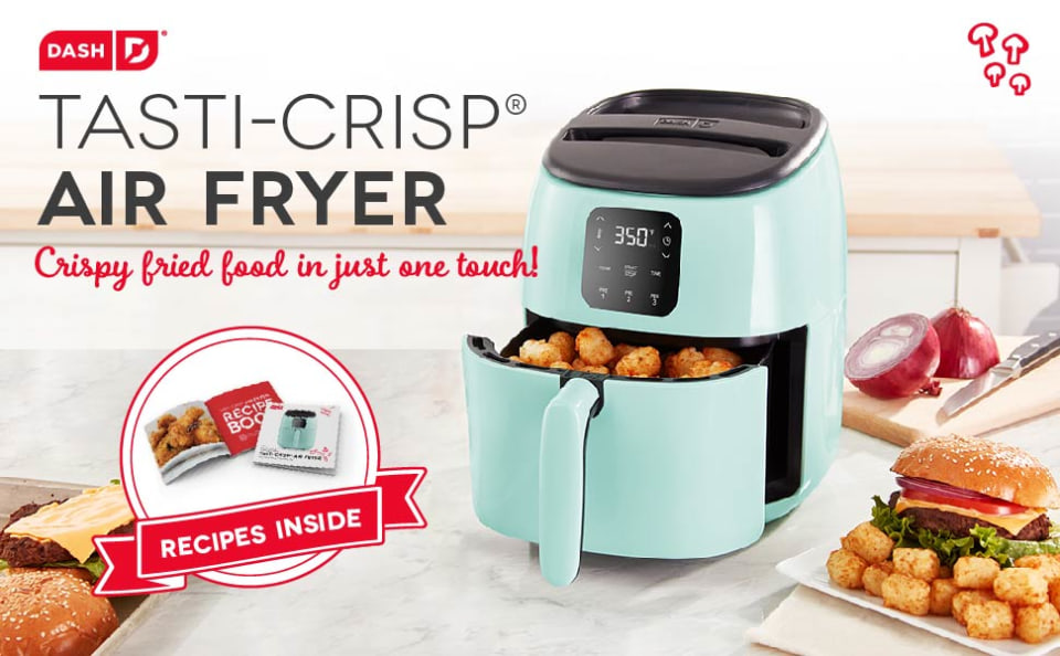 Dash AirCrisp Pro Electric Air Fryer Oven Cooker with Digital Display
