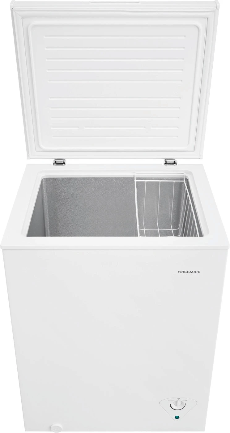 Frigidaire 5.0 Cu. Ft. White Chest Freezer Frank s Appliance Center SleepSource