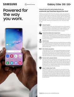 Samsung Galaxy S10 Unlocked (Black) - Choose Capacity - Sam's Club