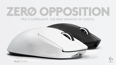 Logitech G PRO X SUPERLIGHT Wireless Gaming Mouse - White - Micro