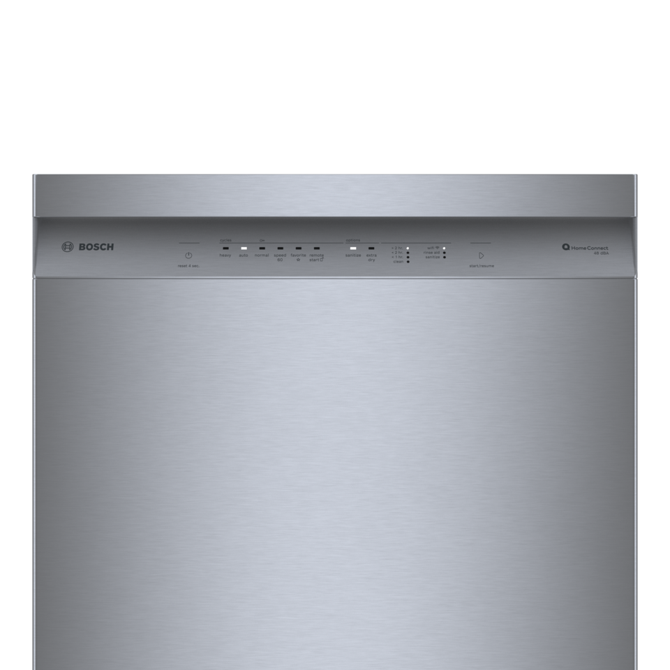 Bosch 100 Series Smart Dishwasher with PrecisionWash and PureDry