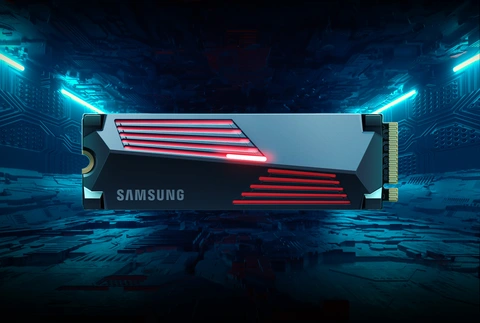 SAMSUNG SSD 990 PRO + Heatsink 1TB, PCIe 4.0, Compatible SAMSUNG SSD 990 PRO + Heatsink 1TB, PCIe 4.0, Compatible