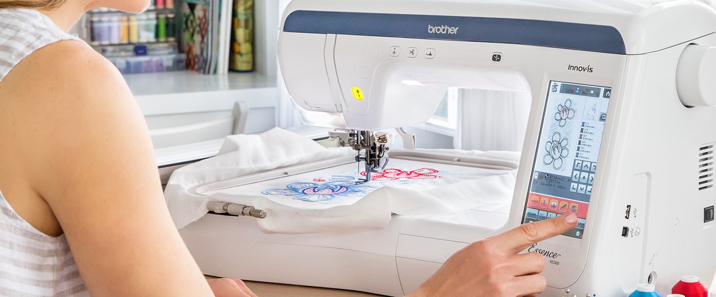 Brother Essence Innovís VE2300 Embroidery only machine Leabu Sewing