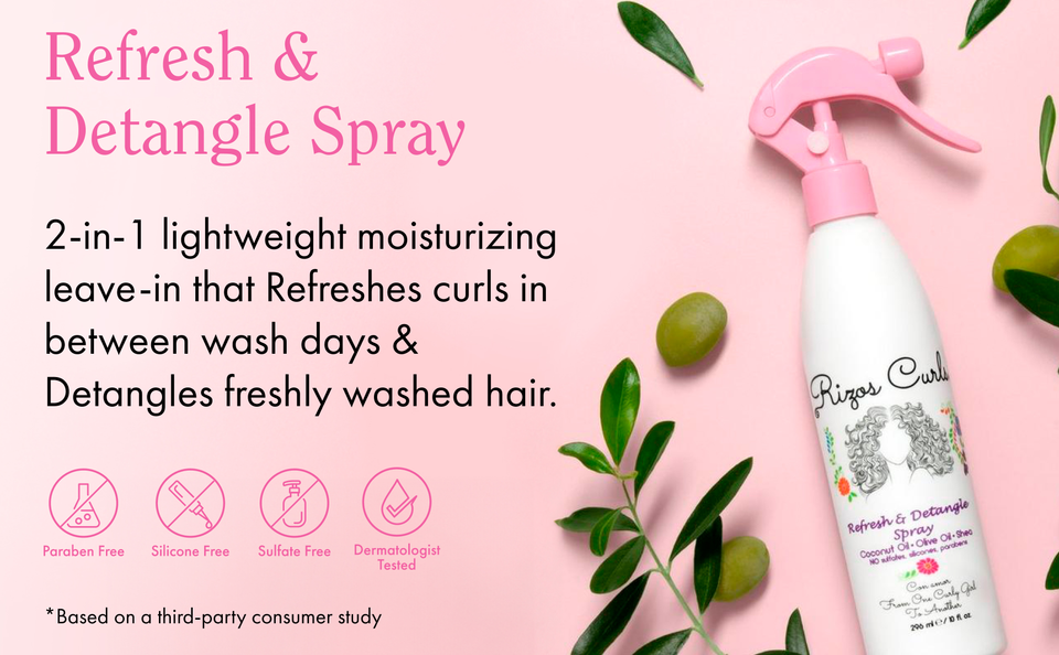 Rizos Curls Refresh &amp; Detangle Spray