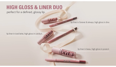 Kylie Cosmetics Kylie Cosmetics 2-pc. Posie K Gloss and Liner Duo