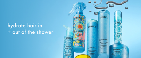 hydrate hair in + out of the shower