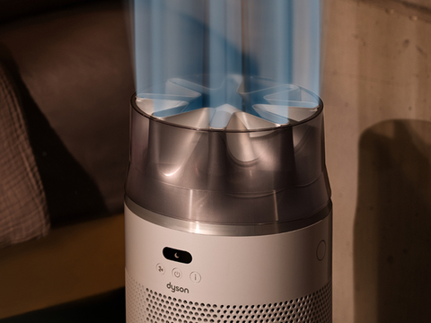 Dyson HJ10 HushJet Purifier Compact in White and Silver